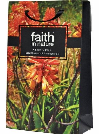 Faith In Nature Aloe Vera Shampoo And Conditioner Gift Set