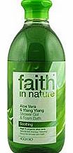 Faith In Nature  Aloe Vera Foam Bath and Shower Gel 400ml