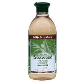 faith in Nature Foam Bath/ Shower Gel - Seaweed