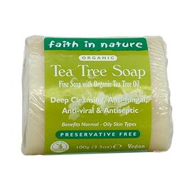 faith in Nature Pure Vegetable Soap Organic Tea