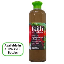 FAITH In Nature Shower And Bath Gel Pomegranate