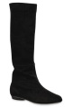 minky suede slouch boot