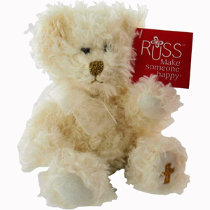 Small Christening Teddy Bear