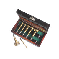 Faithfull 7 Piece 8mm Round Shank Tc Saw Tooth Bit Set