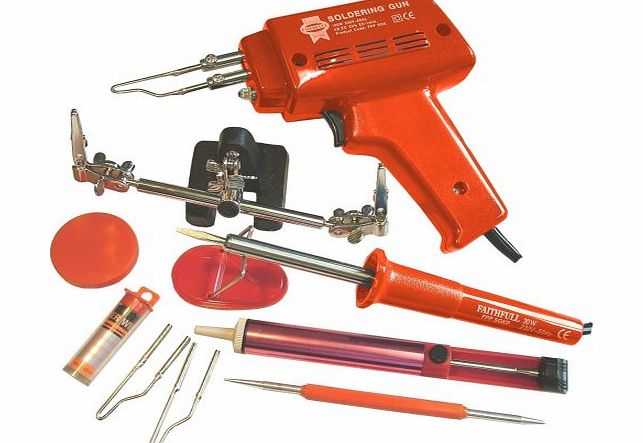 Faithfull SGKP Soldering Gun And Iron Kit