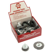 Faithfull Wire Brush Assortment 20Pc