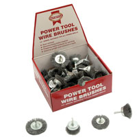 Faithfull Wire Brush Assortment 36Pc