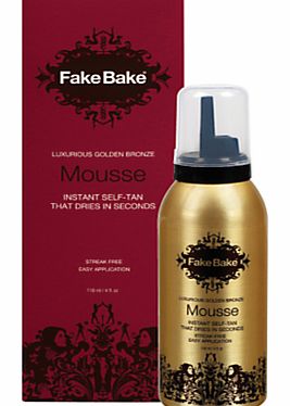 Fake Bake Instant Self-Tan Mousse, 118ml