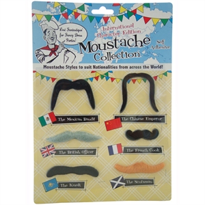 Fake Moustaches - International Collection