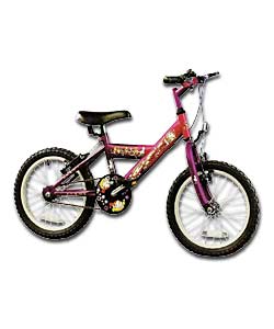 Crystal 16in Girls Cycle