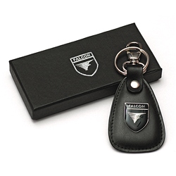 Falcon Genuine leather key ring