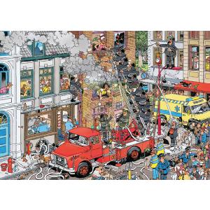 Jan Van Haasteren Fire 500 Piece Jigsaw Puzzle