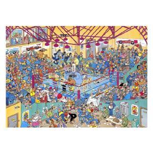 Falcon Jan van Haasteren The Boxing Match 500 Piece Jigsaw Puzzle