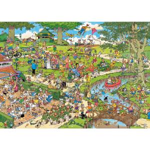 Jan Van Haasteren The Park 1000 Piece Jigsaw Puzzle
