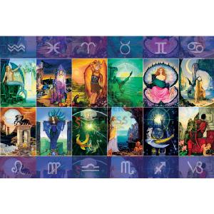 Falcon Jumbo Fantasy Star Signs 1500 Piece Jigsaw Puzzle