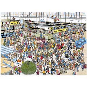 Jumbo Jan Van Haasteren The Airport 1000 Piece Jigsaw Puzzle