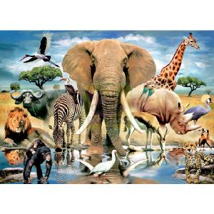 Falcon Jumbo Kenyan Dreams 1000 Piece Jigsaw Puzzle