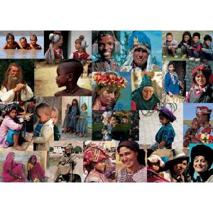 Falcon Jumbo People of the World 1000 Piece Jigsaw Puzzle