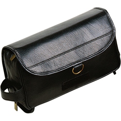 Falcon Leather hanging wash bag