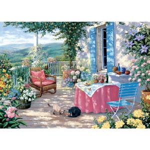 Sunlit Verandah 1000 Piece Jigsaw Puzzle