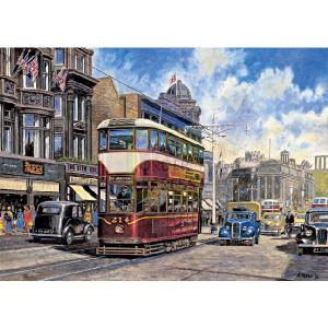 Tram to Church Hill 500 Piece Jigsaw Puzzle