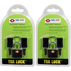 Falcon TSA air travel security locks (twin pack)