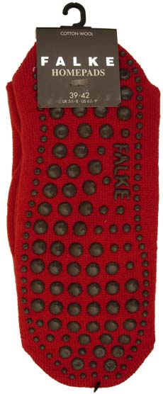 Falke Red Acrylic / Wool Homepads by