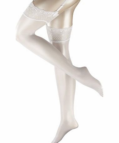 Falke Silk Gloss STO Womens Stockings White 40/42