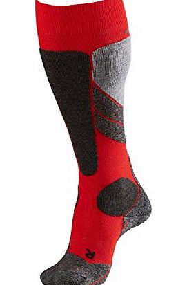 Falke SK 2 Mens Ski Socks - 42-43, Red