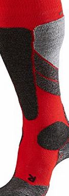 Falke SK 2 Mens Ski Socks - 44-45, Red