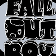 Fall Out Boy Block Logo Button Badges