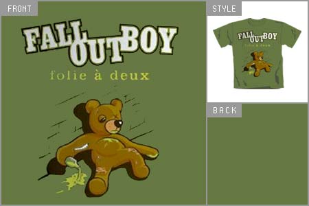 Fall Out Boy (Drunken Ted) T-shirt brv_30614000_P