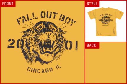 Fall Out Boy (Tiger) T-shirt