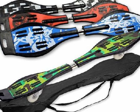 FALSE Skate Surfing Skateboard with Two Wheels