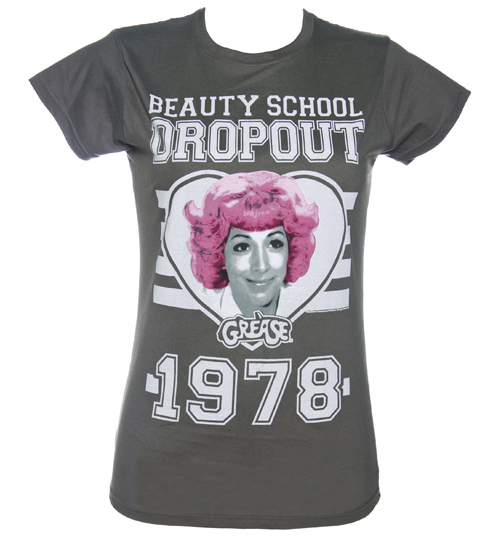Ladies Charcoal Grease Beauty School Dropout