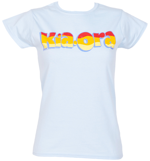 Ladies Kia-Ora Logo T-Shirt from Fame and Fortune