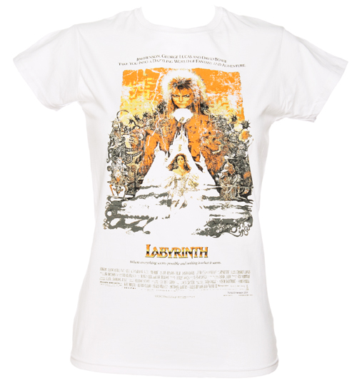 Ladies Labyrinth Movie Poster T-Shirt from Fame