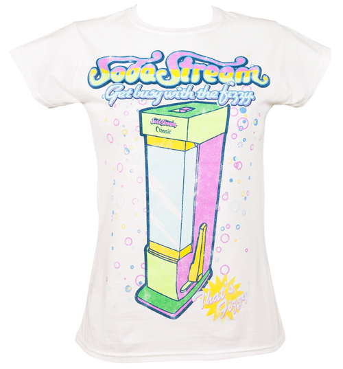 Fame and Fortune Ladies Old School Soda Stream T-Shirt from Fame