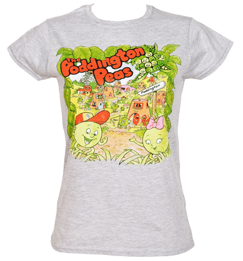 Fame and Fortune Ladies Poddington Peas Opening Credits T-Shirt