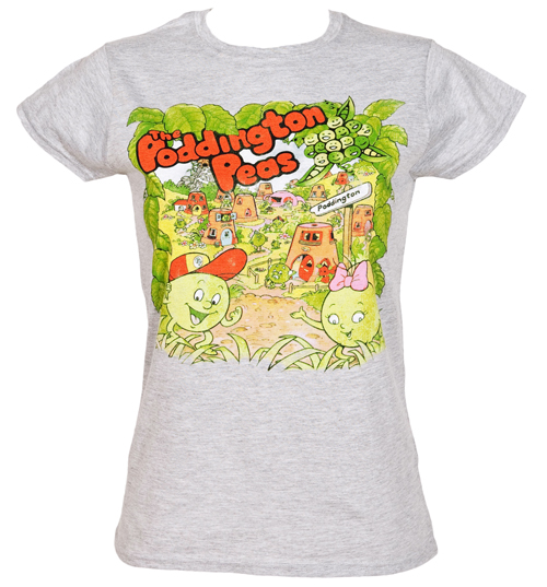 Ladies Poddington Peas Opening Credits T-Shirt