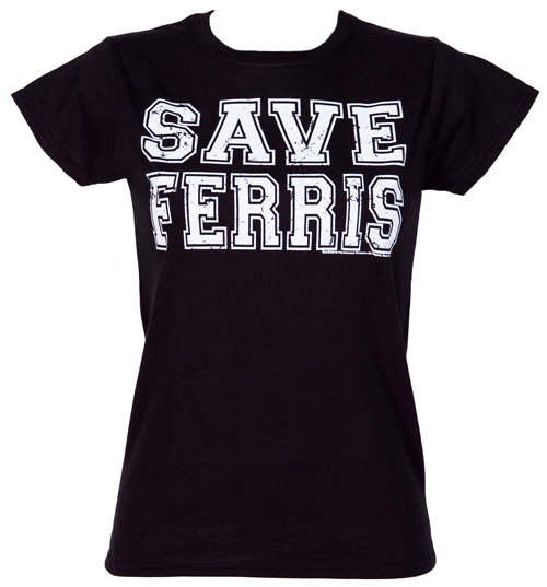 Fame and Fortune Ladies Save Ferris T-Shirt from Fame and Fortune