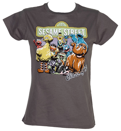 Fame and Fortune Ladies Sesame Street 1982 T Shirt from Fame and