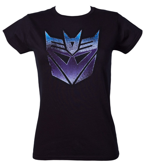 Fame and Fortune Ladies Transformers Decepticon T-Shirt from Fame