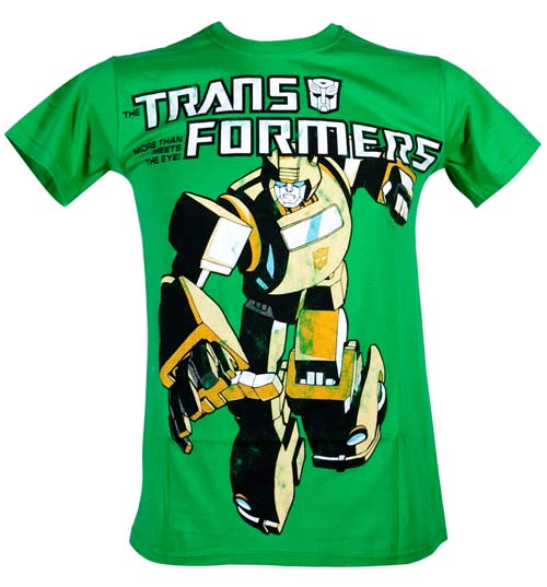 Fame and Fortune Mens Bumblebee Transformers T-Shirt from