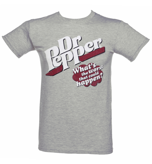 Mens Dr Pepper Whats The Worst That