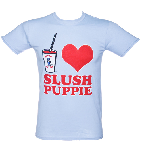 Fame and Fortune Mens I Love Slush Puppie T-Shirt from Fame