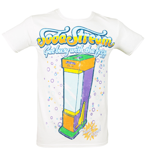Fame and Fortune Mens Old School Soda Stream T-Shirt from