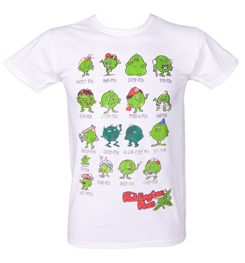 Mens Poddington Peas Cast Members T-Shirt from