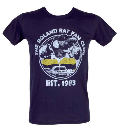 Fame and Fortune Mens Roland Rat Fan Club 83 T-Shirt from