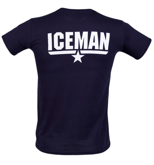 Mens Top Gun Iceman T-Shirt from Fame and